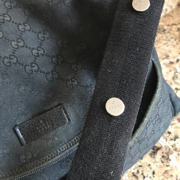 Gucci original monogram canvas diaper bag. - Picture 3 of 10